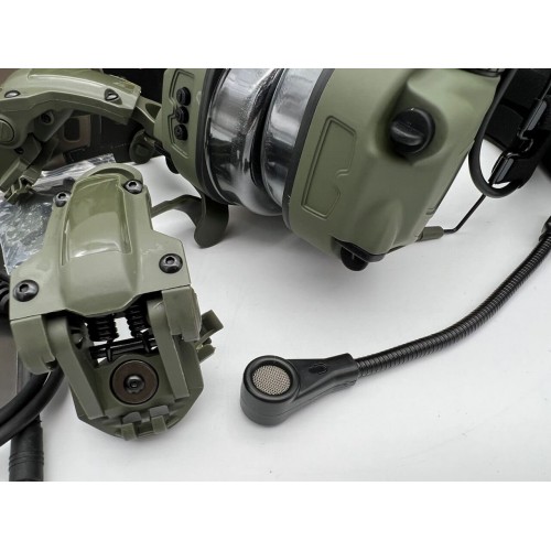 6TH GEN TACTICAL HEADSET тактическая гарнитура, звукосниматель и шумоподавление, активные в Нижнем Новгороде