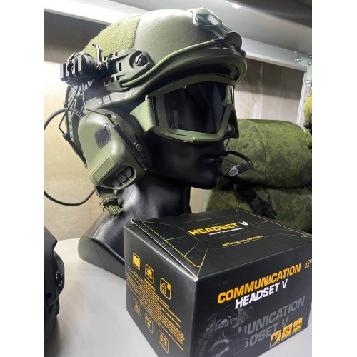 "COMMUNICATION HEADSET V" Активные тактические наушники для стрельбы в Нижнем Новгороде
