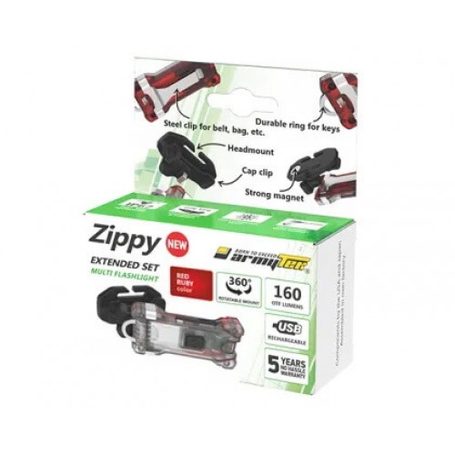 Наключный фонарь Armytek Zippy Extended Set (Red Ruby) в Нижнем Новгороде