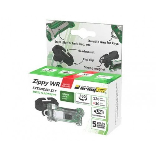 Наключный фонарь Armytek Zippy Extended Set WR (Green Jade) в Нижнем Новгороде