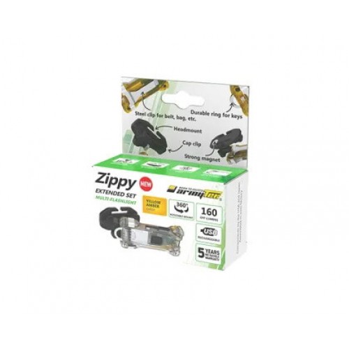 Наключный фонарь Armytek Zippy Extended Set (Yellow Amber) в Нижнем Новгороде